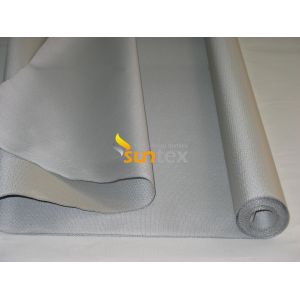 High Temperature Fireproof Silicone Coated Fiberglass Fabric Fire Curtain High