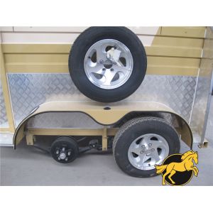 2 Straight Load China Horse Float-Deluxe