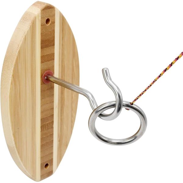 Buy Toss Ring Toss Game for Adults & Kids - Hook and Ring Games with String and Hooks for Indoor Use, Man Cave Decor & Stuff at wholesale prices