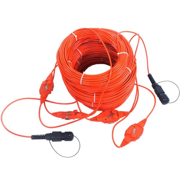 12/24 Channel Seismic Cable Resistivity Portable For Geode / Summit / PASI