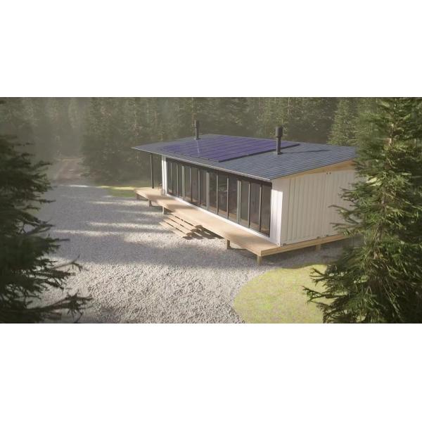 Wooden Expandable Container House Luxury Prefabricated