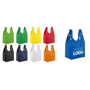 Spectrum Grocery Tote, Nonwoven polypropylene, Forest green, Lime, Natural, Navy