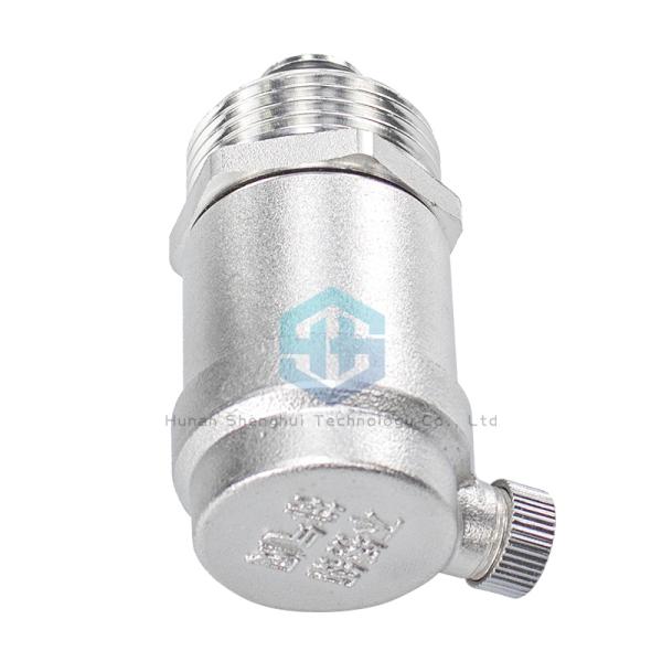 Automatic Air Vent Valve Thread Stainless Steel Exhaust Valves For Central Heating System