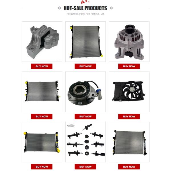 6Q0121253Q Aluminum Radiator for VW Polo SKODA Fabia 6Q0121253R 6Q0121253M 6QE121253A