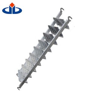 High Strength Layher Scaffolding Parts Telescopic Silverstep Scaffold Ladder