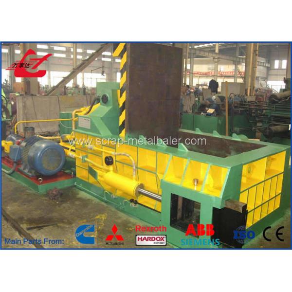 5 ton / h Capacity Industrial Scrap Metal Baler Compactor For Waste Aluminum Copper Steel