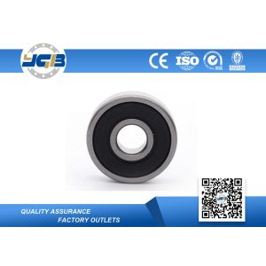 Customized 6300 Series Bearing , High Swiveling Accuracy 6302 2RS Bearing