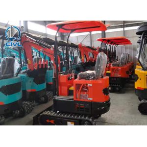 3 Tons 19KW Hydraulic Crawler Excavator With 0.06cbm Bucket Capacity