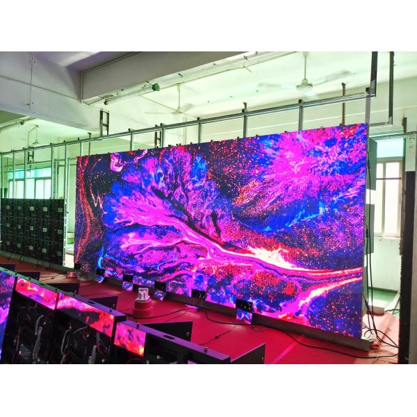Fine Pitch Led Display 1000CD/SQM Brightness SMD2121 Lamp Type 427186dots/m2