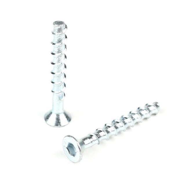 High Strength M12 Flat Head Stainless Steel Concrete Screw Bolts For Stair