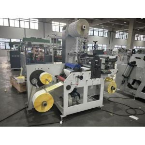 SR-350YB Rotary Blank Label Die Cuting Machine With Slitter