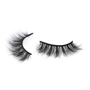 100% Handmade False 3D Natural Mink Lashes Black Super Soft