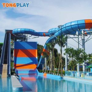 Quality Adult and Children Small U-shaped Skateboard Water Amusement Equipment Outdoor Water Park Water Playground for sale