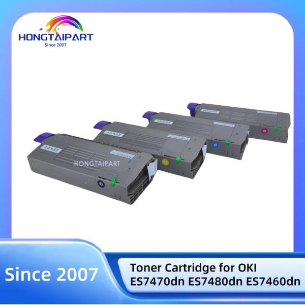 Compatible Color Toner Cartridge CMYK 45396213 45396214 45396215 45396216 For