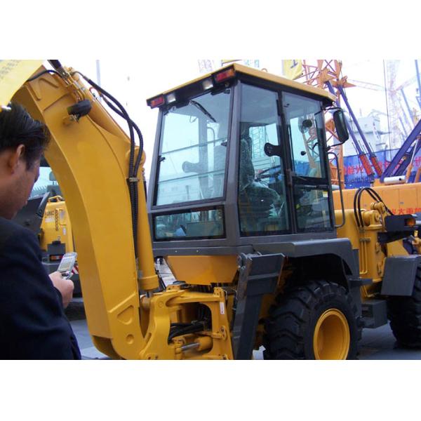 Energy Saving Eco Tractor Backhoe Loader for Piping Builds / Cable Builds / Park Virescence