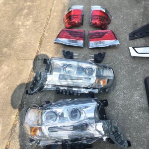 Chrome 4x4 Body Kits Facelift For Toyota Land Cruiser Prado 200 Series 2016 2018