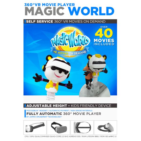 Self Service Kid Virtual Reality Simulator 9D One Player Adjust Height