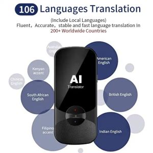 T11 Two-Way Instant 106 Language Translation Talking Translator Smart Speaker