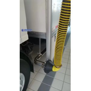 Fire Rescue Vehicles Exhaust Extraction With Magnetic Suction Nozzles