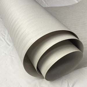 Sturdy Harmless Engineered Wood Veneer Grain Laminate Sheet Length 250cm