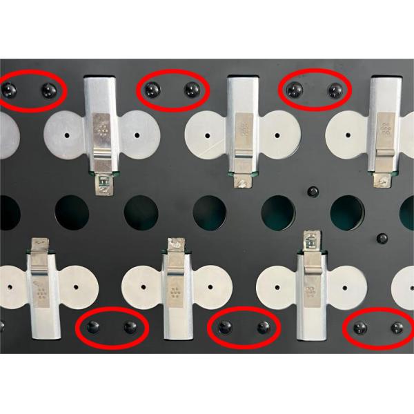 Dual-point Pulse Plastic Hot Staking Tip for PCB Hot Staking Fastening