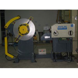 Fully Automatic Plate Metal Coil Leveling Feeder Vertical Unwinding Machine