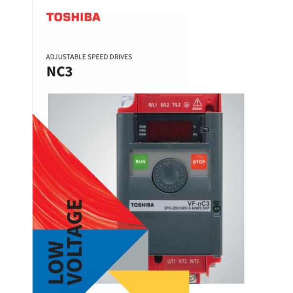 VFNC3S-2007PL-WP TOSHIBA Frequency Converter 0.7 KW 1 HP 4.2 Amp Single Phase 220 VAC