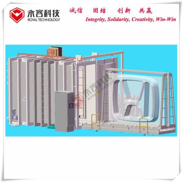 Logos / Signs Pvd Vacuum Coating Machine , Chrome Metallizing Machine,