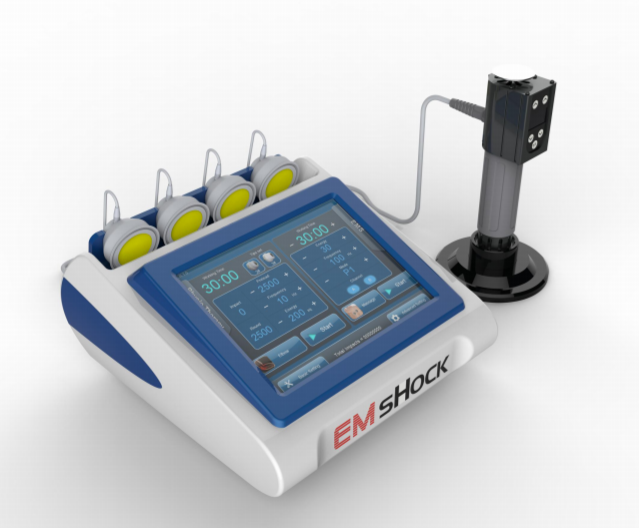 Quality Muscle Growth Shockwave Therapy Equipment Single Handle Ultrasound for sale