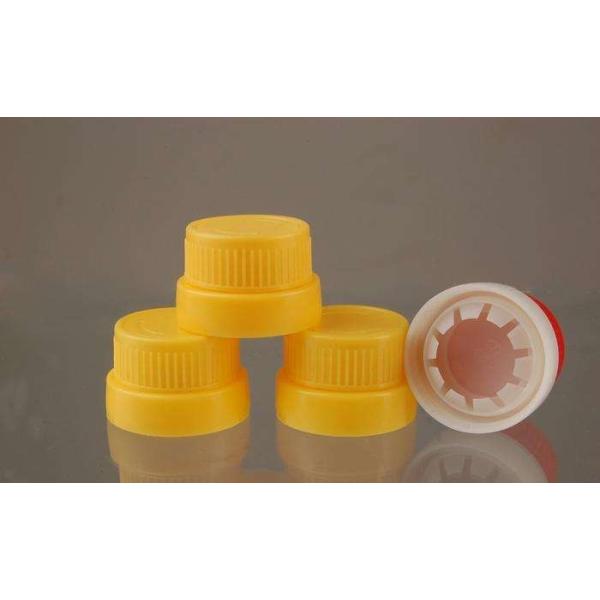 Injection Pet Bottle Cap Manufacturing Machine With Double Cylinder Injection