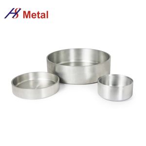 Metal Polished Molybdenum Crucible Pure 99.95%