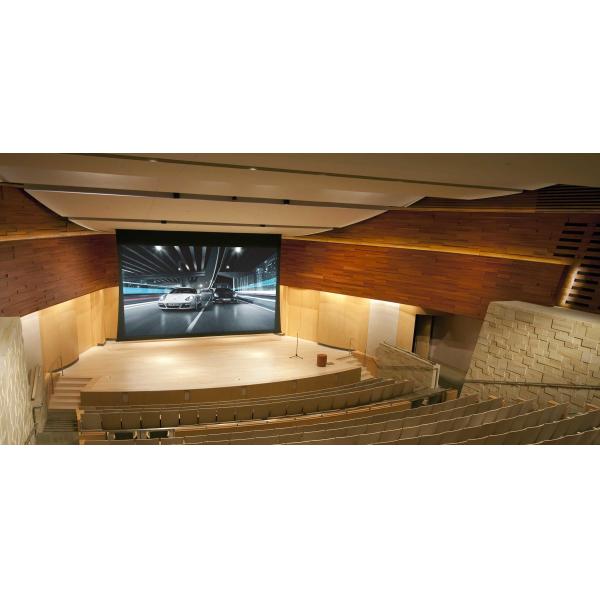 Buy 16:9 120" Cinema Tab Tensioned Motorized Screen Aluminum Housing at wholesale prices