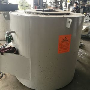 Zinc Metal Scrap Aluminum Melting Furnace High Efficiency 900℃ Max Temperature