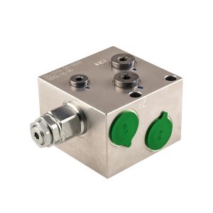 Excavator Parts Hydraulic Manifold Aluminum Alloy Precision Hydraulic Valve