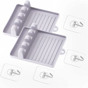 Nonslip Silicone Spoon Rest , Rustfree Spoon Spatula Holder Antiskid