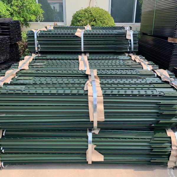 6ft 8ft Metal Farm Picket Build Wire Fence T Posts High Strength