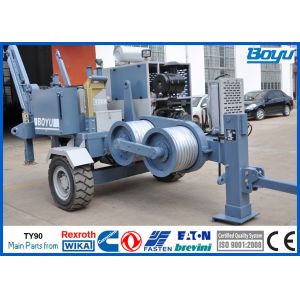Quality 330KV High Voltage Power Line Stringing Equipment Puller 90kN with Cummins Diesel Engine and Rexroth hydraulic System for sale