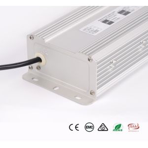 Rainproof LED Waterproof Power Supply 24V 300W IP67 Lightweight