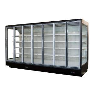 Quality Supermarket Multideck Glass Door Display Fridge LED Lighting For Drinks for sale