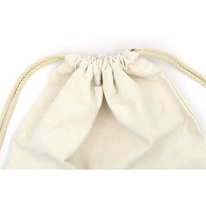 Lightweight durable Small Cotton Canvas Muslin Drawstring Bag Bags