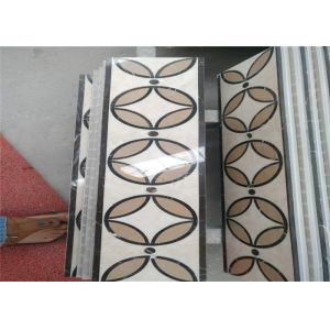 10x60cm Natural Building Stone Water Ject Marble Omposited With Ceramic Tiles