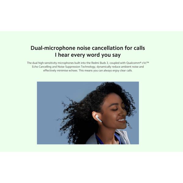 Global version Xiaomi Redmi Buds 3 Noise Cancellation Earbuds QCC Original TWS Wireless Earphone Headset