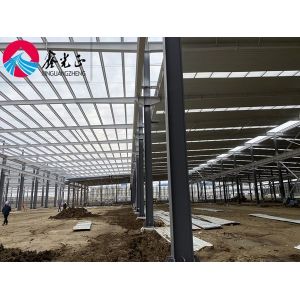 Customizable Steel Hangar with C/Z Galvanized Purlin Snow Loading As Per