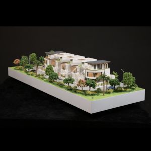 1/75 Town House Model Architectural Design Seamlessly Integrates Villa Sales