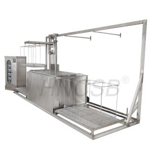 40 KHZ Automatic Ultrasonic Cleaning Machine With 304 SUS Bracket