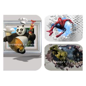 32m2/h 9600DPI Wall Inkjet Printing Machine 10ML Ink