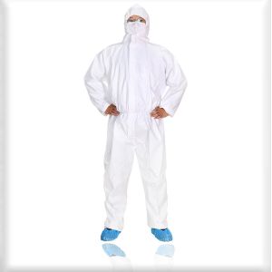 China Non Woven Health Medical Clothing Disposable Coveralls With Hood on sale