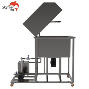 Auto Parts 8KW Household Ultrasonic Cleaner Cylinder Head Rotary Basket