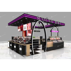 BKC013 Cosmetic Display Counter Booth Makeup Display Store Decoration Beauty