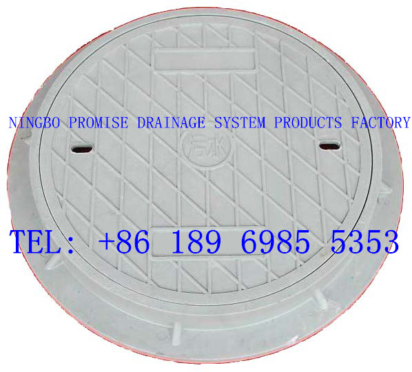 Buy D650 Round FRP/GRP manhole cover at wholesale prices